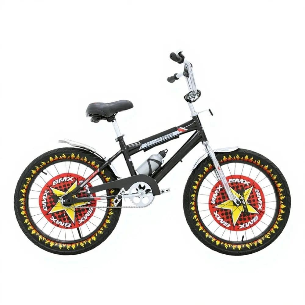 دراجة هوائية 16 بوصة و18 بوصة و20 بوصة بتصميم BMX | متوفر باللون (الأسود ، الأزرق ، الأحمر).