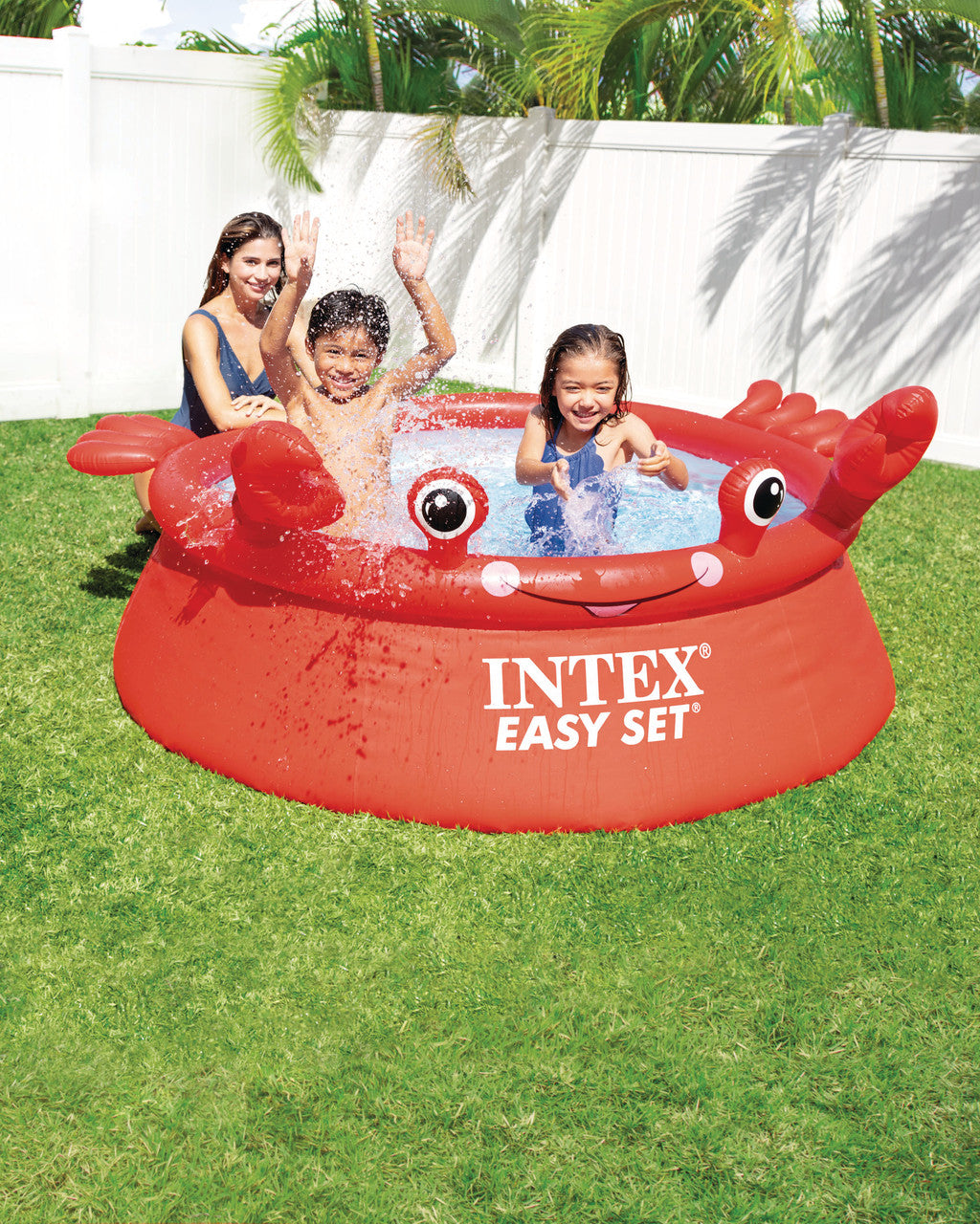 INTEX مسبح إيزي سيت هابي كراب – 183 × 51 سم