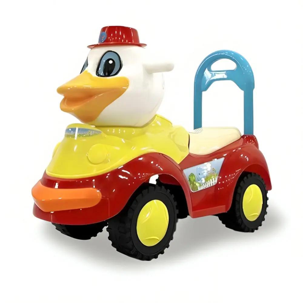 سيارة دفع على شكل بطة للأطفال.