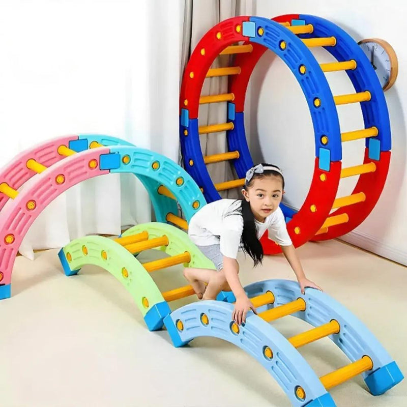 مجموعة تسلق 4 في 1 للأطفال.