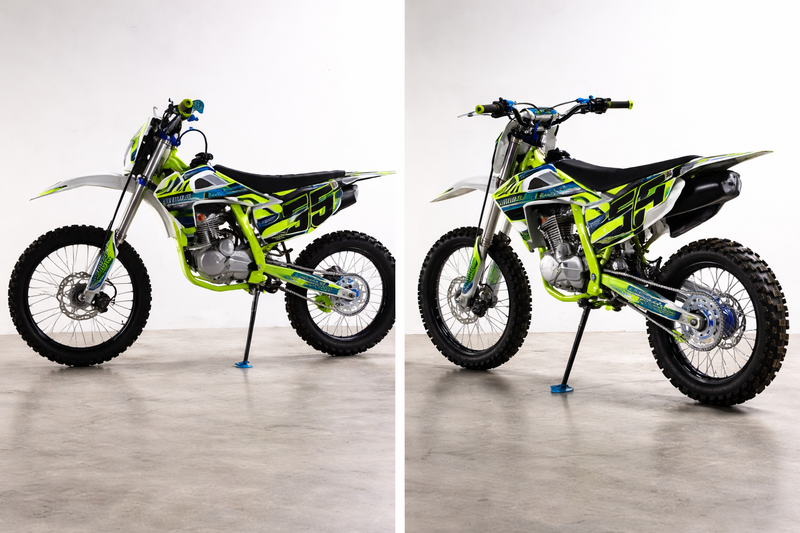 دراجة ترابية احترافية DB300-1 بمحرك 300 سي سي - 5 غيارات مع تشغيل كهربائي ودفع بالقدم