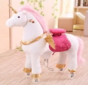 حصان تواير للأطفال للعب والمرح متوفر بمقاسين وألوان مختلفة.