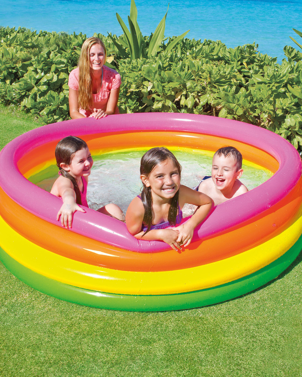 INTEX مسبح صنست جلو – 168 × 46 سم